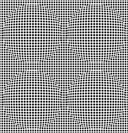 Optical illusion lines background. EPS 10 Vector illustrationのイラスト素材