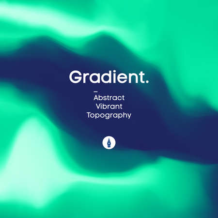 Fluid gradient background design. Futuristic liquid abstract colorful wallpaper. EPS 10のイラスト素材