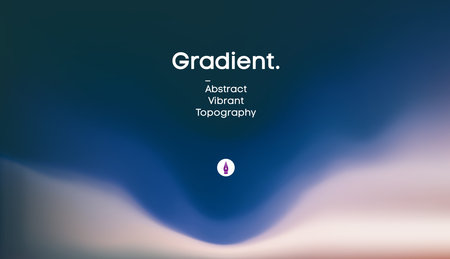 Fluid gradient background design. Futuristic liquid abstract colorful wallpaper.