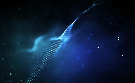 Blockchain technology background. Cryptocurrency fintech block chain network and programming...