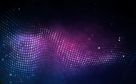 Blockchain technology background. Cryptocurrency fintech block chain network and programming...