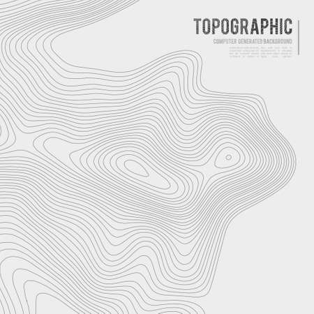 Grey contours vector topography. Geographic mountain topography vector illustration. Topographic pattern texture.のイラスト素材