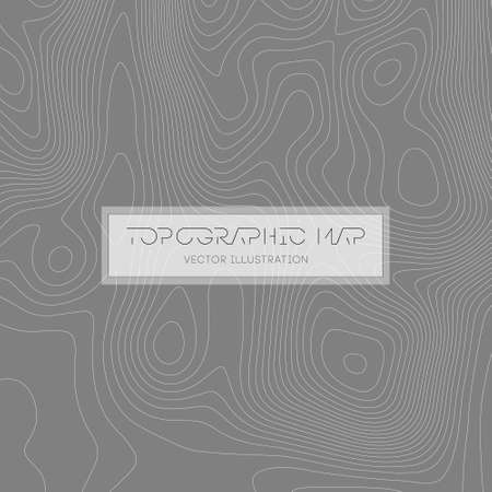 Abstract paper cut shapes. Topographic map on white background. Topo map elevation lines. Contour vector abstract vector illustration. Geographic world topography.のイラスト素材