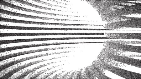 Vector architecture dotwork gradient background. Abstract noise stipple pattern. 3d vector illustration. EPS 10.のイラスト素材