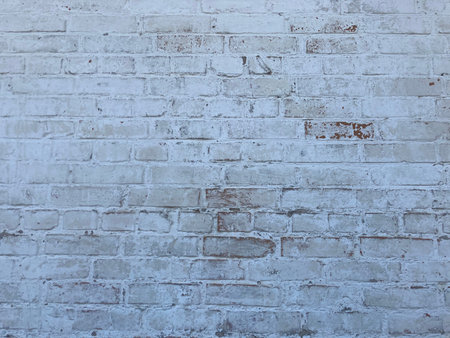 White brick wall texture. Wall background texture pattern backdrop white. Old concrete wall texture...