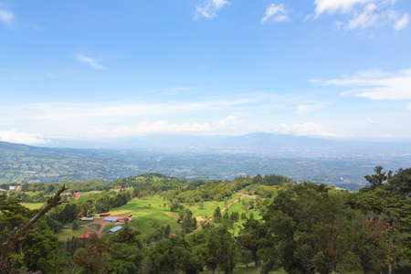 Hills and mountains in Costa Ricaの写真素材