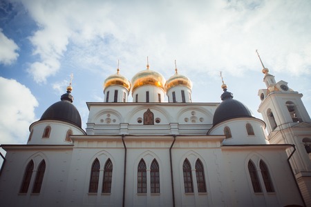 Architecture of Dmitrov city, Moscow region, Russiaの写真素材