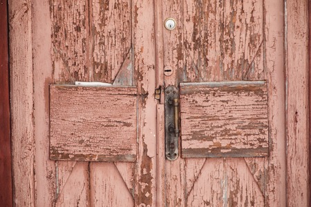 old wood brown board with cracks, backgroundの写真素材