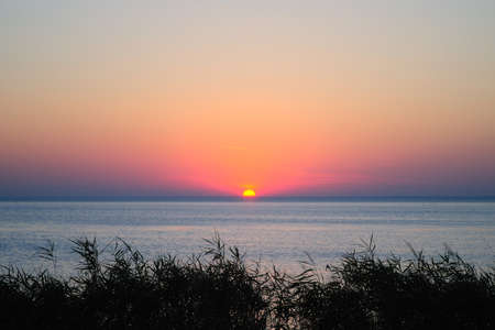 Decline over the seaの写真素材