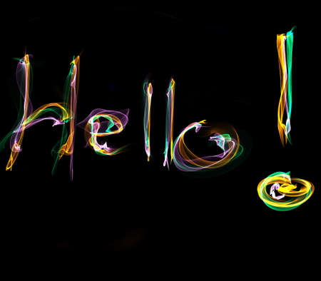 Flame Abstractの写真素材