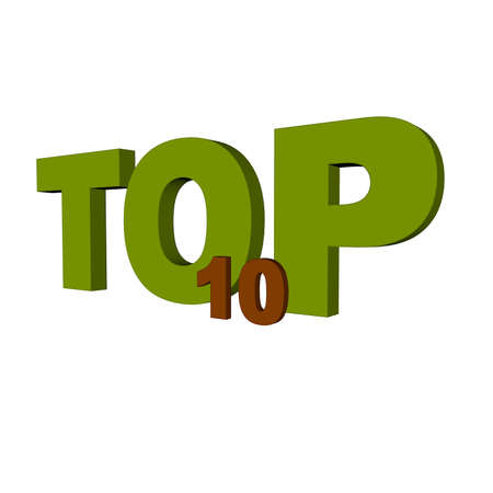 Top 10の写真素材