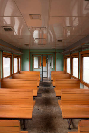 Interior of train,Moldova