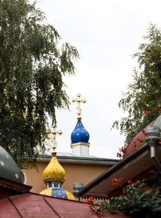 Dome of monastery.A summer dayの写真素材