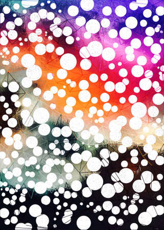 Abstract Colorful Geometrical Artwork, Abstract Graphical Art Background Texture, Modern Conceptual...