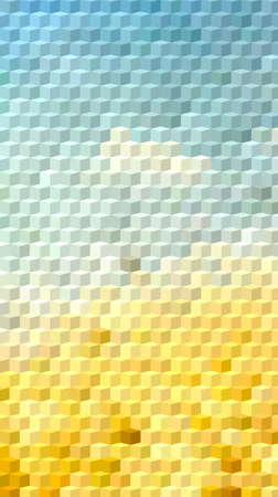 Abstract Colorful Geometrical Artwork, Abstract Graphical Art Background Texture, Modern Conceptual Art, Synthwave Aesthetic Poster Print, 3D Rendering, 3D Illustrationの写真素材