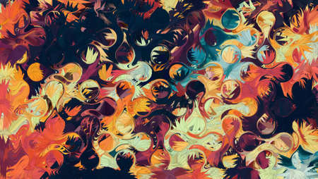 Abstract Colorful Geometrical Artwork, Abstract Graphical Art Background Texture, Modern Conceptual...