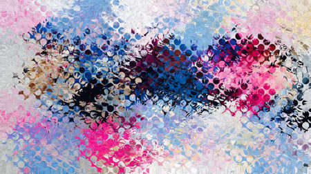 Abstract Colorful Geometrical Artwork, Abstract Graphical Art Background Texture, Modern Conceptual...
