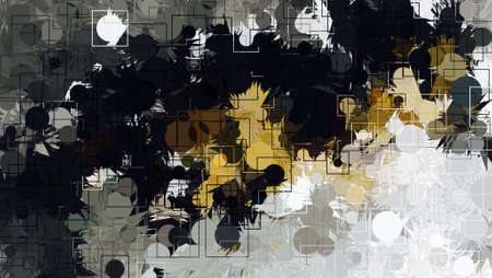 Abstract Colorful Geometrical Artwork, Abstract Graphical Art Background Texture, Modern Conceptual...