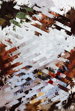 Abstract Colorful Geometrical Artwork, Abstract Graphical Art Background Texture, Modern Conceptual...