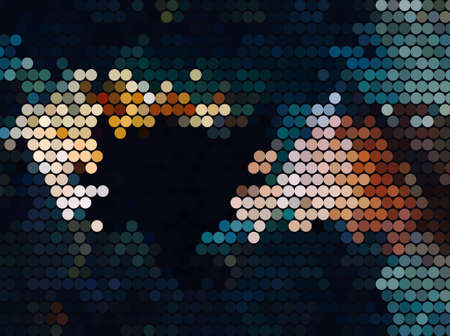 Abstract Colorful Geometrical Artwork, Abstract Graphical Art Background Texture, Modern Conceptual...