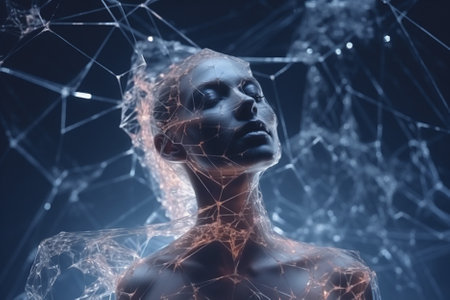 Identity abduction by artificial intelligence.の素材