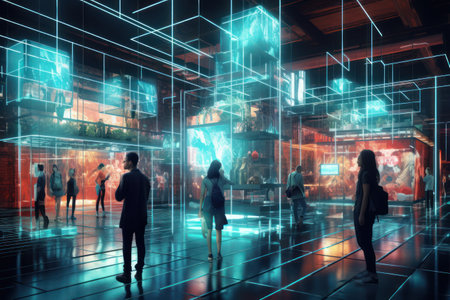 Computer technology for presenting goods to the buyer in digital form.の素材