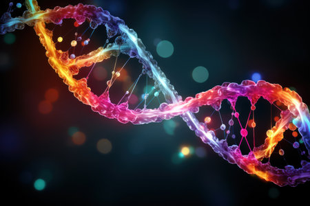 Digitized DNA molecule.の素材