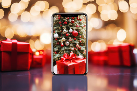 Online sales and shopping concept.の素材