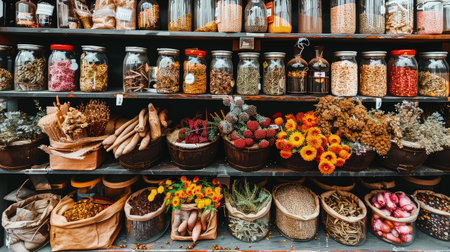 Homeopathic shop with herbs and tinctures. Unlock the healing potential of nature with our homeopathic herbs and tinctures, offering a gentle and effective approach to wellness.の素材