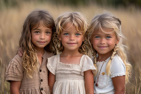 Children of different nationalities play and having fun together. The playground becomes a sanctuary of unity, where children from various cultures play and foster understanding.の素材