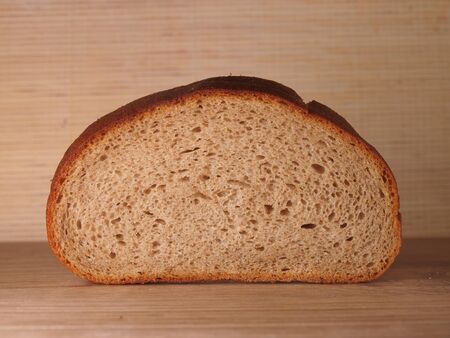 The food bread baked from flour