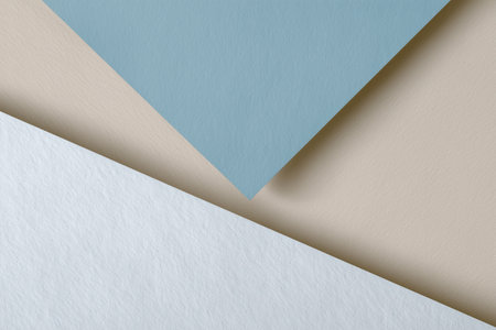 Creative display of textured paper in soft colors and anglesの素材