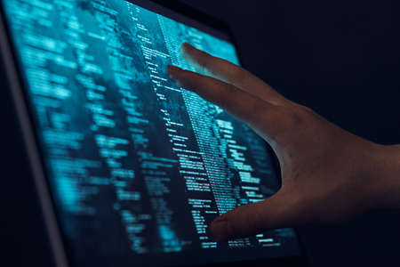 Operating system, processor, hard drive, programming, programming language.