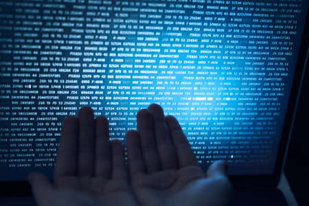 Codes, programming, processor, hard drive, server, computer networks, server.の写真素材