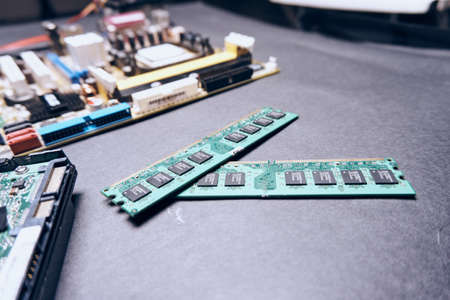 Microcircuits, programming, computer, hard disk, master, electrician.