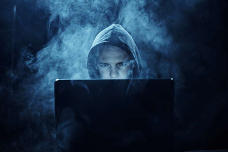 Program, programming, programmer, computer, laptop, screen, monitor, hacker, hacking.の写真素材