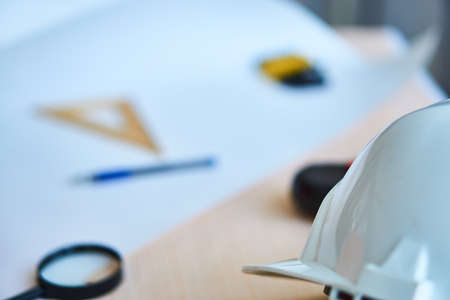 planning,  business,  plan,  desk,  work,  document,  occupation,  view,  construction,  industry.の写真素材