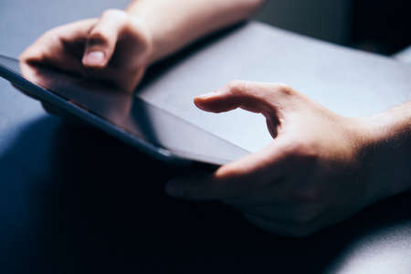 tablet,  technology,  human,  digital,  hand,  business,  computer,  internet.の写真素材