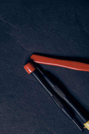 Tools for repairing computer parts, ICs, electricians.の写真素材