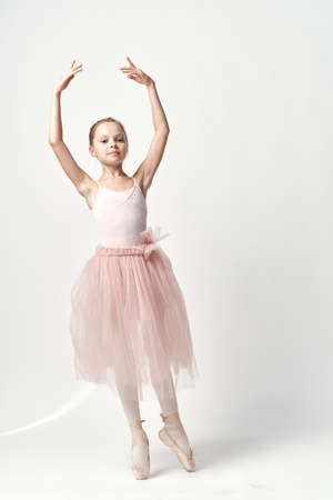 little ballerina.の写真素材