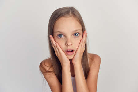 emotions, child, surprise.