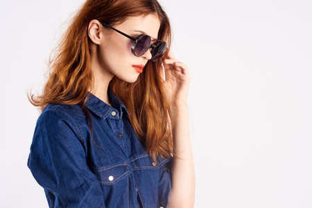 sunglasses, woman.