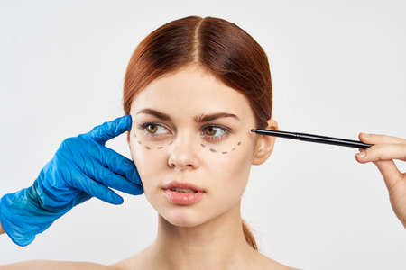 preparation for plastic surgery.の写真素材