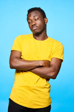 A man of African appearanceの写真素材