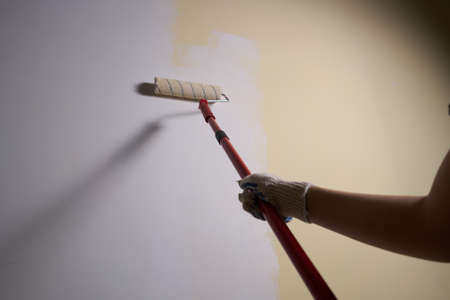 Painting repair construction tools space improvement carpentryの写真素材