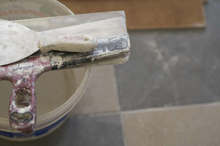 Construction repair facility tools work equipment improvementの写真素材