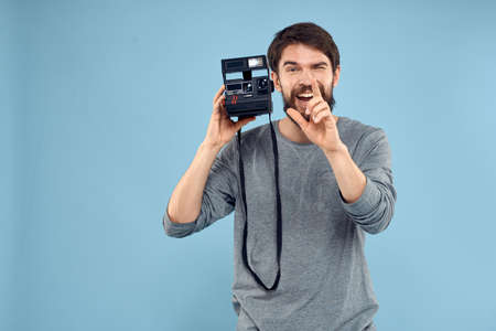 photographer professional camera technology studio profession lifestyle hobby equipmentの写真素材