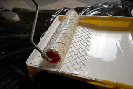 Building paint roller repair facility is an industrial work tool