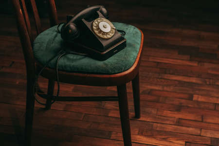 classic telephone communication vintage antique technology antiqueの写真素材