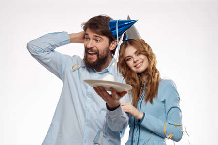 Young people party disco fun holidays birthday cropped viewの写真素材